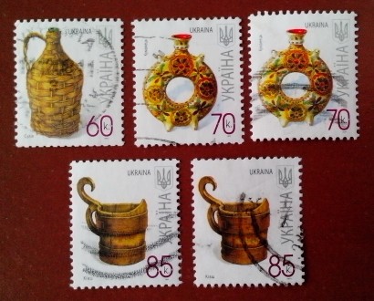 Подборка из 33-х гашенных почтовых марок Украины VII-го стандартного выпуска &la. . фото 6