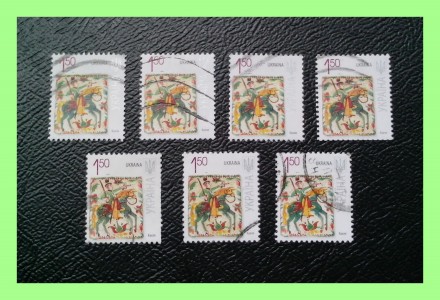 Продам набор из 7-ми почтовых марок Украины VII-го стандартного выпуска почтовых. . фото 10