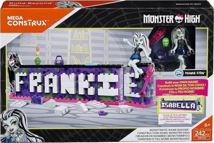 Mega bloks Монстрический конструктор имени DRV33 Monster High Monsterific Name. Київ. фото 1 Mega bloks Монстрический конструктор имени DRV33 Monster High Monsterific Name. Київ. фото 1