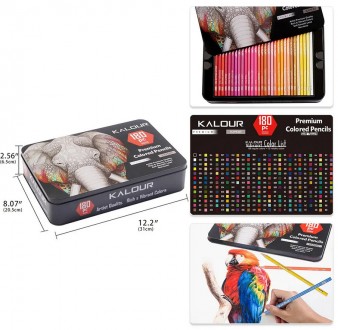 
Представляем вам эксклюзивный набор цветных карандашей и аксессуаров. Нереальны. . фото 3