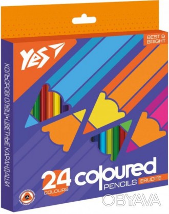 
Карандаши цветные торговой марки YES предназначены для рисования в детском саду. . фото 1
