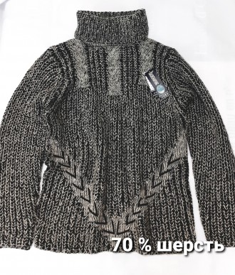 Светр жіночий вовняний 48 50
 товстий вязаний светр дуже теплий
. . фото 2