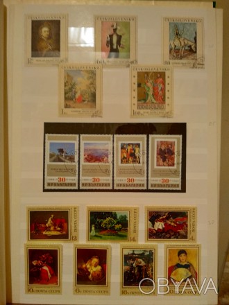 Почтовые марки филателия альбом коллекция