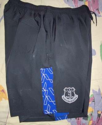 Футбольные шорты Umbro FC Everton, размер М/L, пояс 35-42см, длина-45см, два кар. . фото 4
