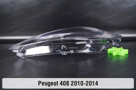Скло на фару Peugeot 408 (2010-2014) I покоління ліве.У наявності скло фар для н. . фото 5