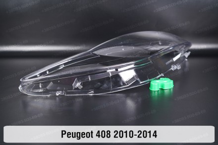 Скло на фару Peugeot 408 (2010-2014) I покоління праве.У наявності скло фар для . . фото 4