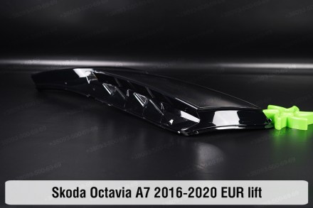 Скло на фару Skoda Octavia A7 (2016-2020) III покоління рестайлінг ліве.
У наявн. . фото 7