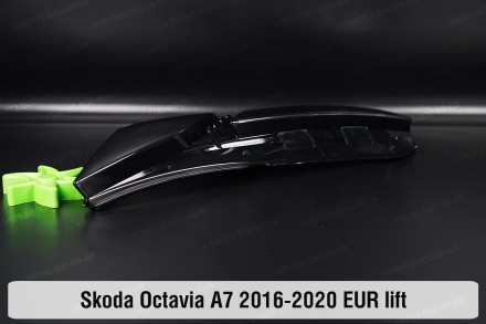 Скло на фару Skoda Octavia A7 (2016-2020) III покоління рестайлінг ліве.
У наявн. . фото 8