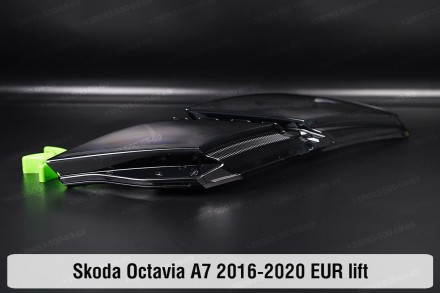 Скло на фару Skoda Octavia A7 (2016-2020) III покоління рестайлінг праве.
У наяв. . фото 8