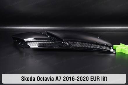 Скло на фару Skoda Octavia A7 (2016-2020) III покоління рестайлінг праве.
У наяв. . фото 4