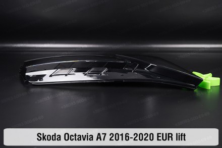 Скло на фару Skoda Octavia A7 (2016-2020) III покоління рестайлінг праве.
У наяв. . фото 5
