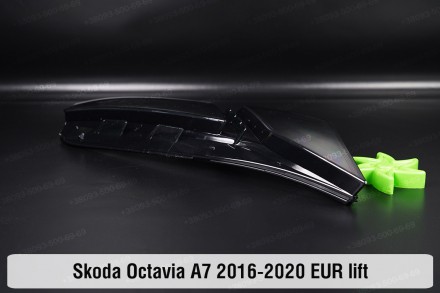 Скло на фару Skoda Octavia A7 (2016-2020) III покоління рестайлінг праве.
У наяв. . фото 7