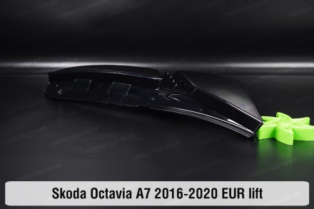 Скло на фару Skoda Octavia A7 (2016-2020) III покоління рестайлінг праве.
У наяв. . фото 6