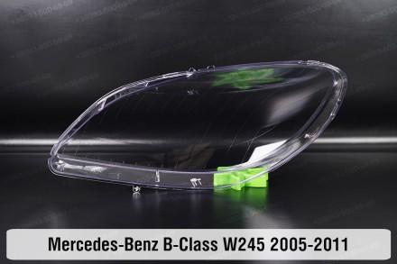 Скло на фару Mercedes-Benz B-Class W245 T245 (2005-2011) праве.
У наявності скло. . фото 3