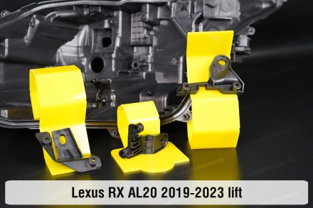 Купить рем комплект крепления корпуса фары Lexus RX AL20 RX300 RX400 (2019-2023). . фото 2