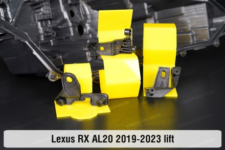 Купить рем комплект крепления корпуса фары Lexus RX AL20 RX300 RX400 (2019-2023). . фото 2