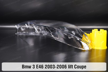Стекло на фару BMW 3 E46 Coupe (2003-2006) IV поколение рестайлинг левое.
В нали. . фото 7