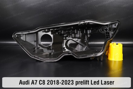 Новий корпус фари Audi A7 C8 LED Laser (2017-2024) II покоління лівий.
У наявнос. . фото 2