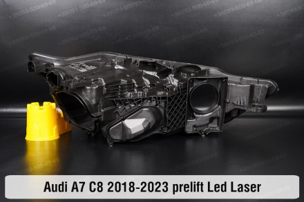 Новий корпус фари Audi A7 C8 LED Laser (2017-2024) II покоління лівий.
У наявнос. . фото 3