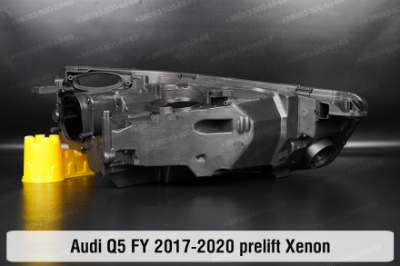 Новий корпус фари Audi Q5 FY Xenon (2017-2020) II покоління дорестайлінг лівий.
. . фото 3