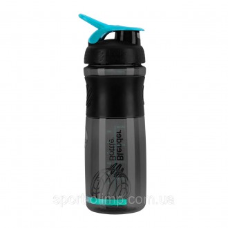 Шейкер спортивный (бутылочка) BlenderBottle SportMixer 28oz/820ml Black/Teal (Or. . фото 7