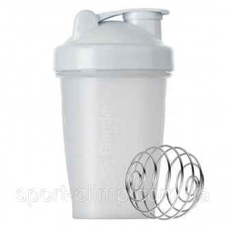 Шейкер спортивный BlenderBottle Classic 20oz/590ml White (Original)
Назначение:
. . фото 2