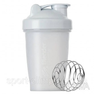 Шейкер спортивный BlenderBottle Classic 20oz/590ml White (Original)
Назначение:
. . фото 1