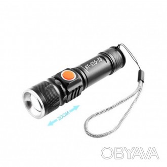 Бюджетный карманный фонарик ST-515, световой поток которого составляет 500 люмен. . фото 1