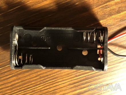 Бокс (тримач) контактний для батарейок AAA х2