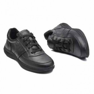 Чоловічи туфлі з натуральної шкіри  колір чорні
✅Комфортні на нозі
✅Розмір пов. . фото 7