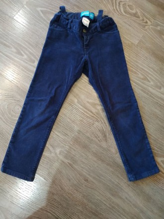 Вельветовые фиолетовые джинсы-скинни Old Navy, 5 Т. Без дефектов, есть утяжка. З. . фото 2