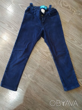 Вельветовые фиолетовые джинсы-скинни Old Navy, 5 Т. Без дефектов, есть утяжка. З. . фото 1