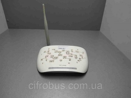 Wi-Fi-роутер, стандарт Wi-Fi: 802.11n, макс. швидкість: 150 Мбіт/с, швидкість по. . фото 3