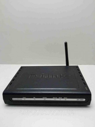 WAN-порт: ADSL
Інтерфейси: 1 порт із роз'ємом RJ-11
1 x RJ-45 10/100BASE-TX Ethe. . фото 3
