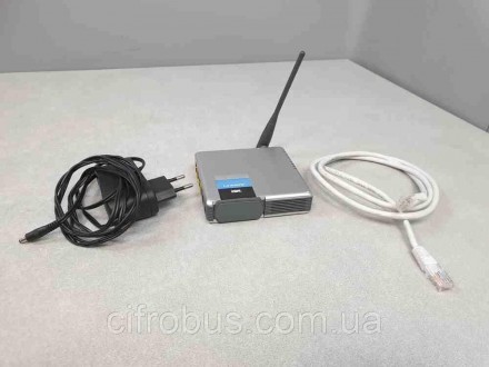 Мережеве обладнання Wi-Fi та Bluetooth Б/У Linksys WRT54GC v2.0. Київ. фото 1 Мережеве обладнання Wi-Fi та Bluetooth Б/У Linksys WRT54GC v2.0. Київ. фото 1