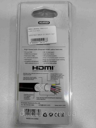 Kumo micro HDMI (HDMI A plug to D hdmi PLUG) 
Внимание! Комиссионный товар. Уточ. . фото 3