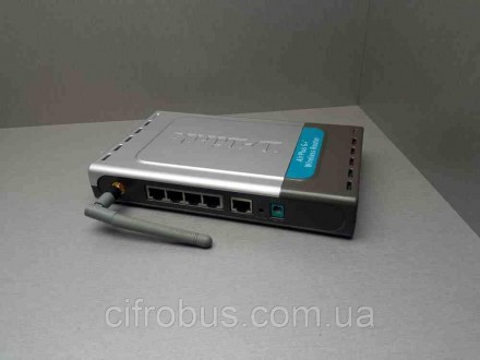 Wi-Fi роутер D-link DI-624+. Бездротовий маршрутизатор; Wi-Fi 802.11 b/g; інтерф. . фото 6