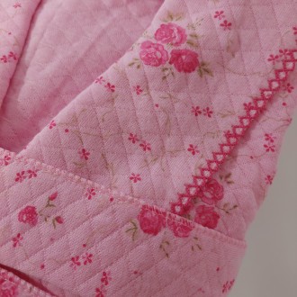 Женский трикотажный халат 50-56, 100% Хлопок, ТM Flamingo, розовый
Cостав 100% х. . фото 5