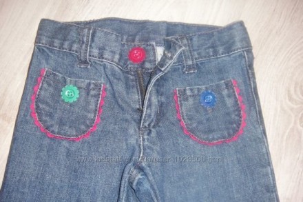 Продам красивые джинсы Gymboree, размер 2Т в отличном состоянии, практически не . . фото 3