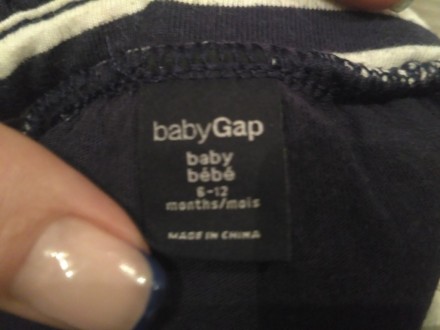 Продам полосатую юбку Baby Gap, 6-12 месяцев, с трусиками, большемерит, одевали . . фото 4