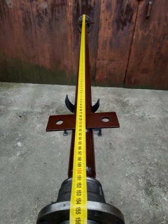 Ось, балка АТВ-155 (01П) для прицепа усиленная со ступицами ВАЗ 2101 не шплинтов. Киев. фото 1