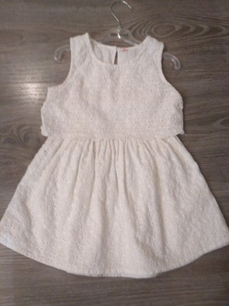 Воздушное хлопковое платье на малышку Y.D. размер указан 2-3 года, в идеальном с. . фото 4