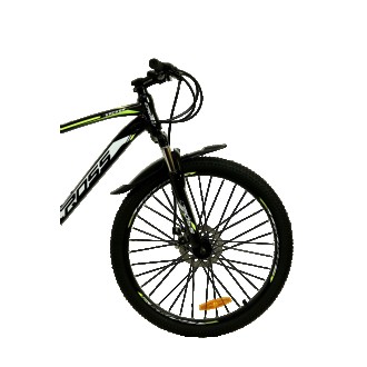 Велосипед Cross 26" Tracker black-yellow
Горный велосипед 26" Tracker предназнач. . фото 5