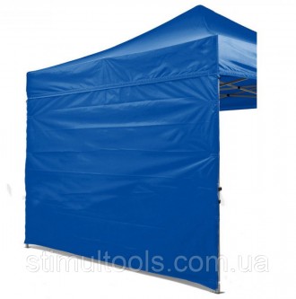 Описание
Боковая стенка на шатер - 9м (3 стенки на 3*3) цвет синий
Изготовлена и. . фото 2