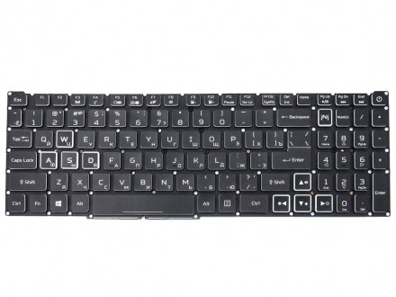 Новая клавиатура для ноутбука ACER AN515-43, AN515-54, AN515-55, AN517-51, AN517. . фото 2