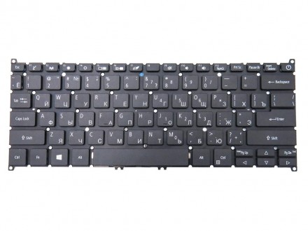 Новая клавиатура для ноутбука 
 черного цвета, с rus буквами.
 
совместима: 
 Ac. . фото 2