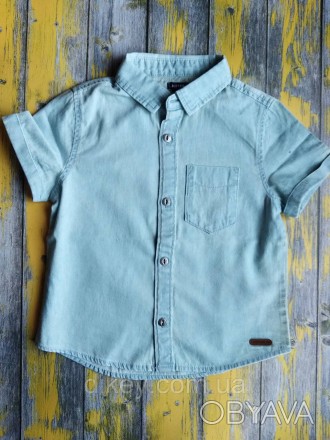 Джинсовая рубашка для мальчика Kiabi, (104 см)
