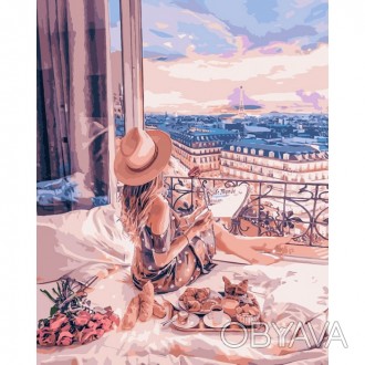 KH 4544 "Отдых в Париже"
Картина на холсте. Роспись по номерам 50х40см В наборе:. . фото 1