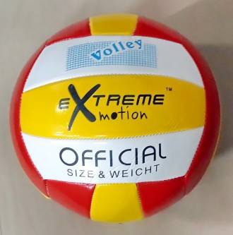 B23836 М'яч волейбольний (червоно-біло-жовтий)
Волейбольний м'яч — незамінна річ. . фото 4