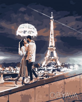 Картина AS 0750 Любов у Парижі з цифр
Набір для малювання за номерами включає:
-. . фото 1